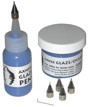 Axner Overglaze Pen, Overglaze Refills, and Pen Tips