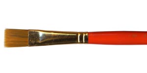 Flat Bristle Brush #9