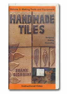 Handmade Tiles Volume 3: Making Tools and Equipment (VHS)