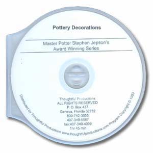 Jepson: Pottery Decorations, Traditional Techniques (DVD)